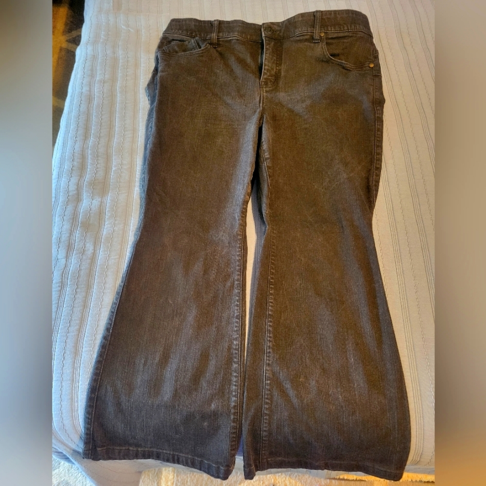 Torrid Black Bombshell Flare Jeans Size 20S